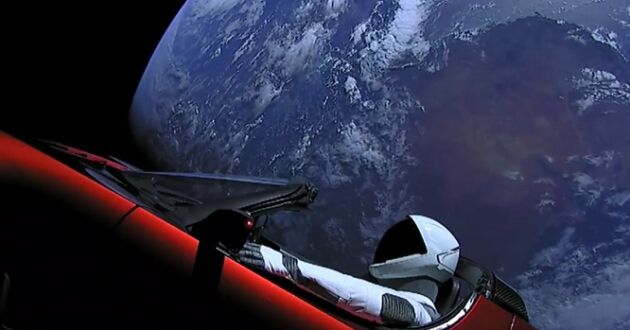 Starman-SpaceX-Falcon-Heavy-Tesla-Roadster-Terra